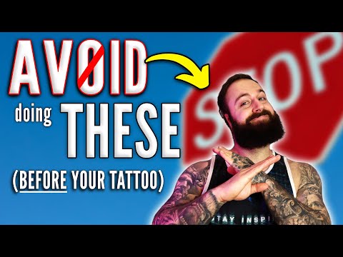 3 HUGE DON&rsquo;TS you need to STOP DOING **BEFORE** a tattoo
