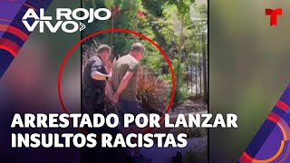 Arrestan al sujeto que lanzó insultos racistas a vendedor en LA