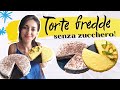 TORTE FREDDE SENZA ZUCCHERO (DOLCI SENZA COTTURA) - TORTA ALLO YOGURT E CACAO, TORTA ALL' ANANAS