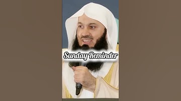 💌 Sunday Reminder: Take a Breath, Reset, and Refocus 🌿#motivation #muftimenk