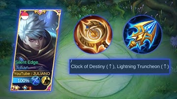 NEW BUFF ITEM BEST BUILD FOR JULIAN | NEW INSANE DAMAGE😱 - MOBILE LEGENDS BANG BANG