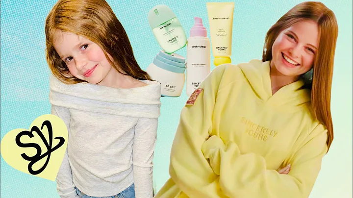 SINCERELY YOURS! 💛🧴#unboxing #grwm #viral #trending #video #fun #funny #fyp #cute #makeup #skincare