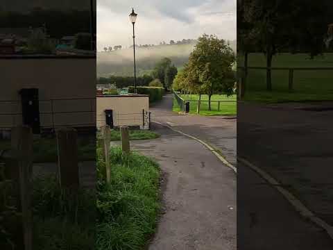 Early morning walk along the canal in Brecon, Wales #walking #nature  #walkingtour #travel #citywalk