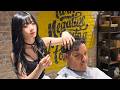 ASMR💈Best Japanese Haircut in Shinjuku | Full Service（Haircut & Shampoo）