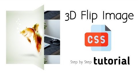 How to make 3D image flip effect with CSS | 3D Perspective property #purecss #html #coding