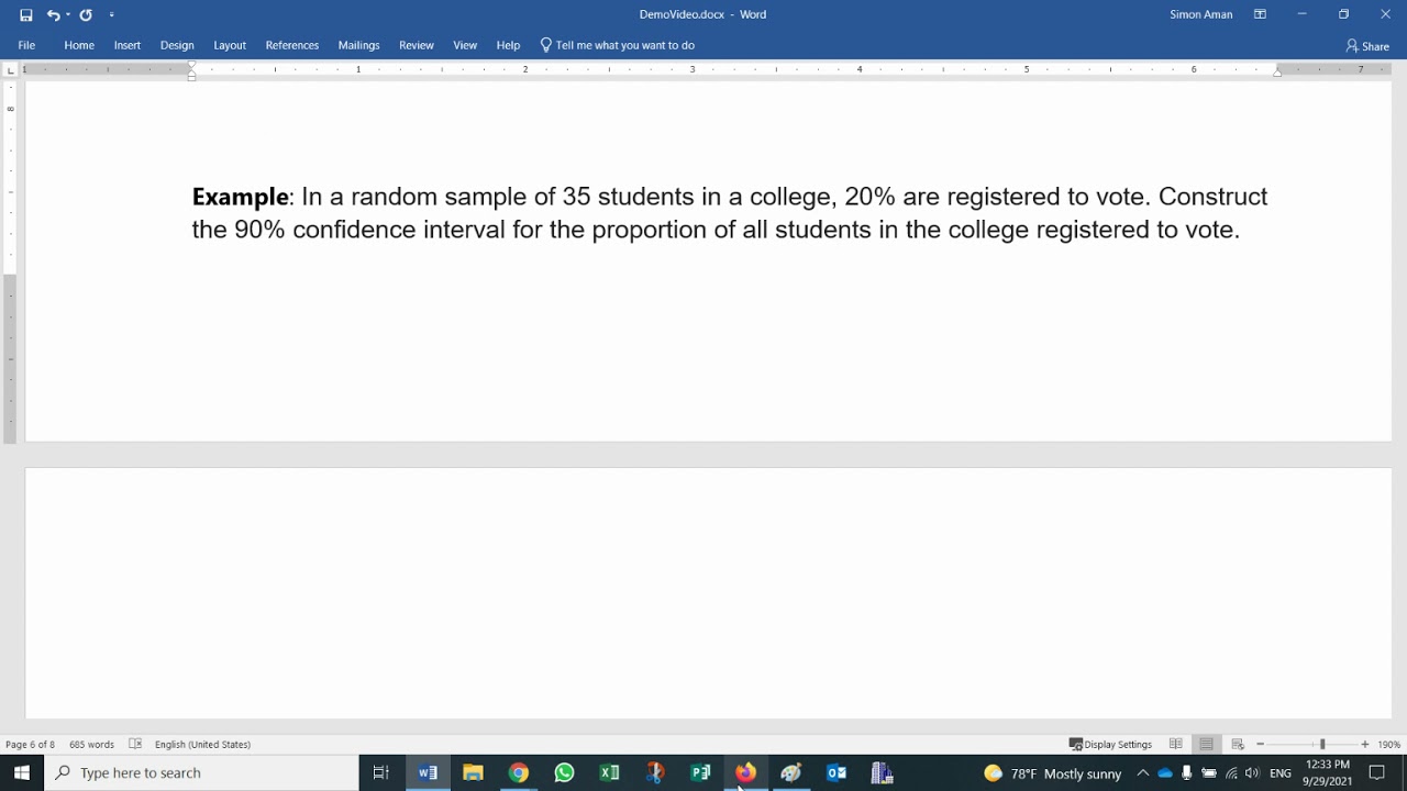 Python: Confidence Interval Proportion