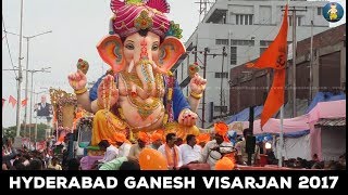 Hyderabad Ganesh Visarjan 2017 - Ganesh Immersion 2017 - Hyderabad Ganesh Chaturthi 2017