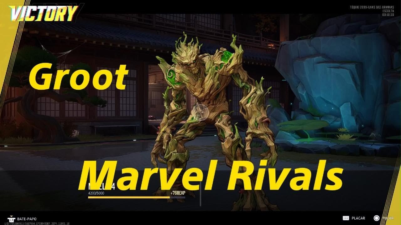 Marvel Rivals: Gameplay com Groot - YouTube
