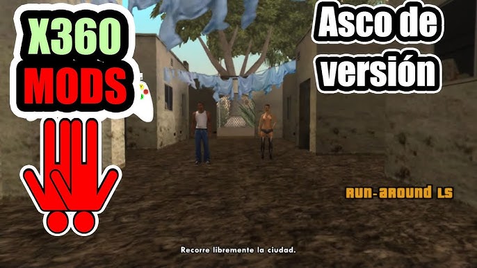 Jogando GTA San Andreas C/ Dois Jogadores no Xbox360 - Project Kaizo 