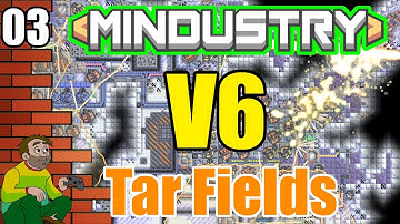Cyclones As Far As The Eyes Can See! - Mindustry V6 Campaign : Tar Fields #3