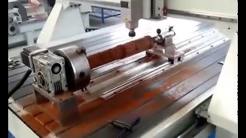 Wood CNC Router With Movable Rotary Axis for round cylinder carving W1325VR