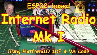 205 ESP32 Internet Radio with VS1053 MP3 decoder and ILI9341 TFT - YouTube
