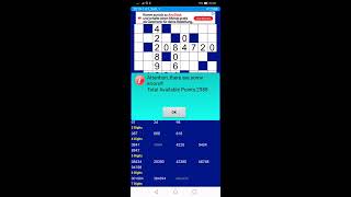 Android fill it ins number games screenshot 2