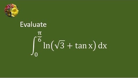 2022 MIT Integration Bee, semi final # 2 problem # 4