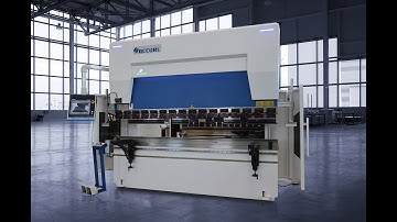ACCURL 6 Axis Genius CNC Press Brake 110 ton 3200mm with DA66T CNC BGA-4 for X R Z1 Z2-axis