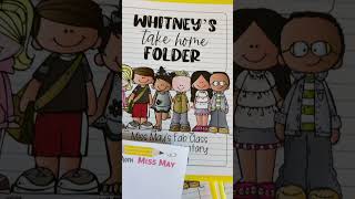 Daily Take Home Folders Teacher