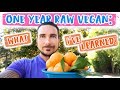 One Year On A Raw Vegan Diet: What I've Learned!