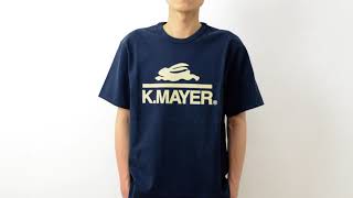 KRIFF MAYER クリフメイヤー ブランド ロゴ プリント タフ Tシャツ メンズ レディース 厚手 スエット レイヤード 重ね着 カットオフ アメカジ アウトドア ストリート 1645106