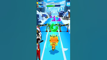 Talking Tom Hero Dash Super Ginger Android iOS Gameplay #talkingtom #shortfeed #shorts