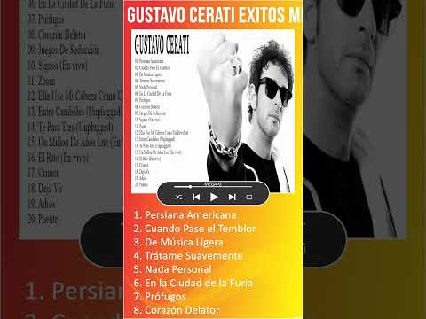 Gustavo Cerati Exitos