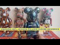 UNBOXING JACKSON POLLOCK CHROME BEARBRICK / 潑墨庫柏力克熊 / 波洛克联名款 BEARBRICK 開箱