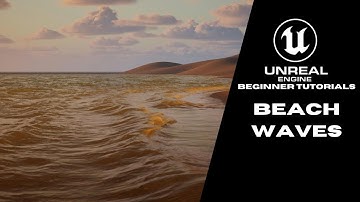 Beach waves Using Fluid Flux - Unreal Engine 5 Easy Tutorial