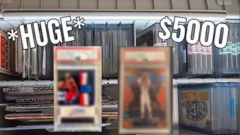MY INSANE $5000 SPORTS CARD COLLECTION *MUST SEE*