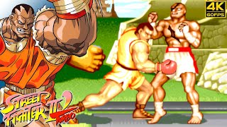 Street Fighter II Turbo: Hyper Fighting  Balrog (Arcade / 1992) 4K 60FPS