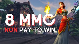 8 MMORPG 🔥 NON PAY TO WIN QUI VALENT LE COUP ! #mmorpg