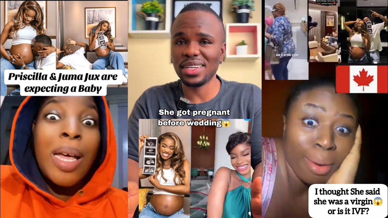 Juma Jux🇹🇿 and Priscilla Ojo🇳🇬 baby bump spark Nigerians🇳🇬 reactions. Tanzania🇹🇿 congratulations