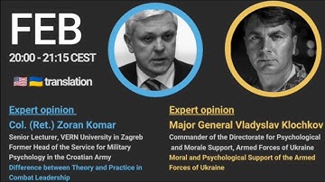 Difference between theory and practice in combat leadership — with Zoran Komar & Vladyslav Klochkov