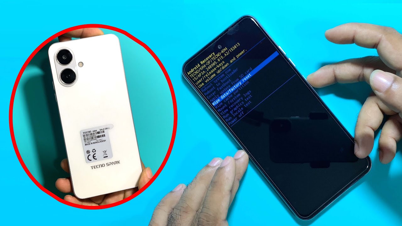 Tecno Spark Go 2 (KM4) Hard Reset | Unlock Pattern/Password