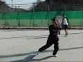 大分女子テニス部合同練習会2012年1月.wmv