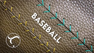 2 Types of Baseball Hand Stitch 101 (Double and Single Needle)