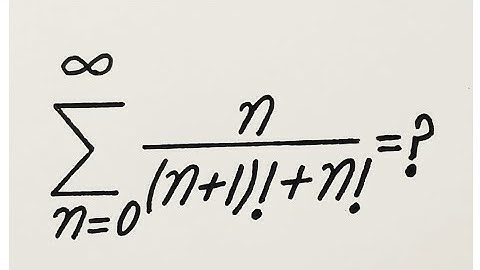 The Question That Silenced The Whole Classroom || Advanced Calculus Lecture 