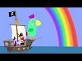 Ben e Holly em Português | O Arco-Íris do Pirata | Desenhos Animados para Crianças