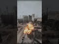 Tank Hit by RPG on the Battlefield | Ground Soldier Lands Direct Strike