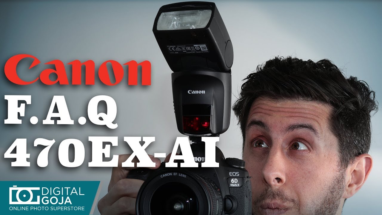 Canon Speedlite 470 EX-AI Flash | Unboxing - YouTube