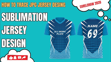 Sublimation T-SHIRT Design In Coreldraw