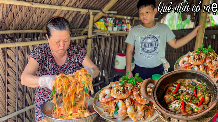 Gỏi Đu Đủ Tôm Lỗ Tai Heo, Cá Hú Kho Tiêu | Thèm Lắm Bữa Cơm Quê Nhà Mẹ Nấu || papaya salad