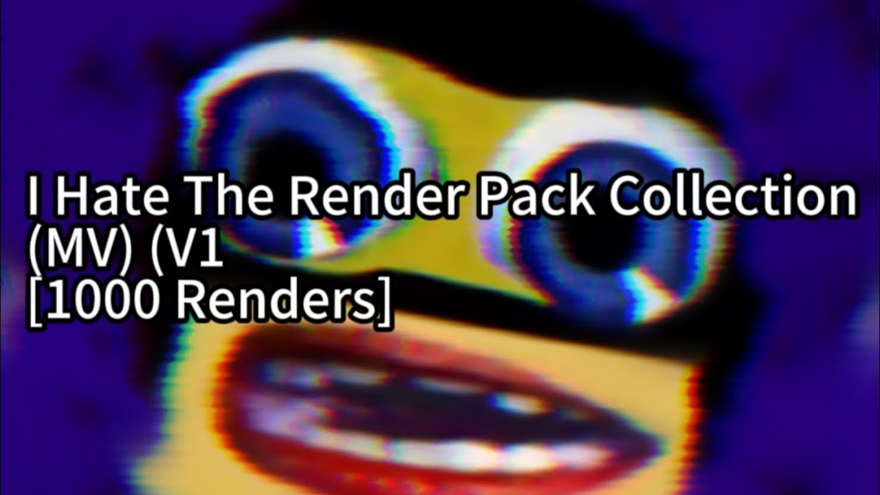 I Hate The Render Pack Collection (MV) (V1) [1000 Renders]