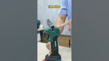 Kéo Cắt Cành WorkFix CP30BL - 2 Chế Độ Mở Lưỡi - Đường Kính Cắt 3cm - Cắt 3000 lần với 1 pin