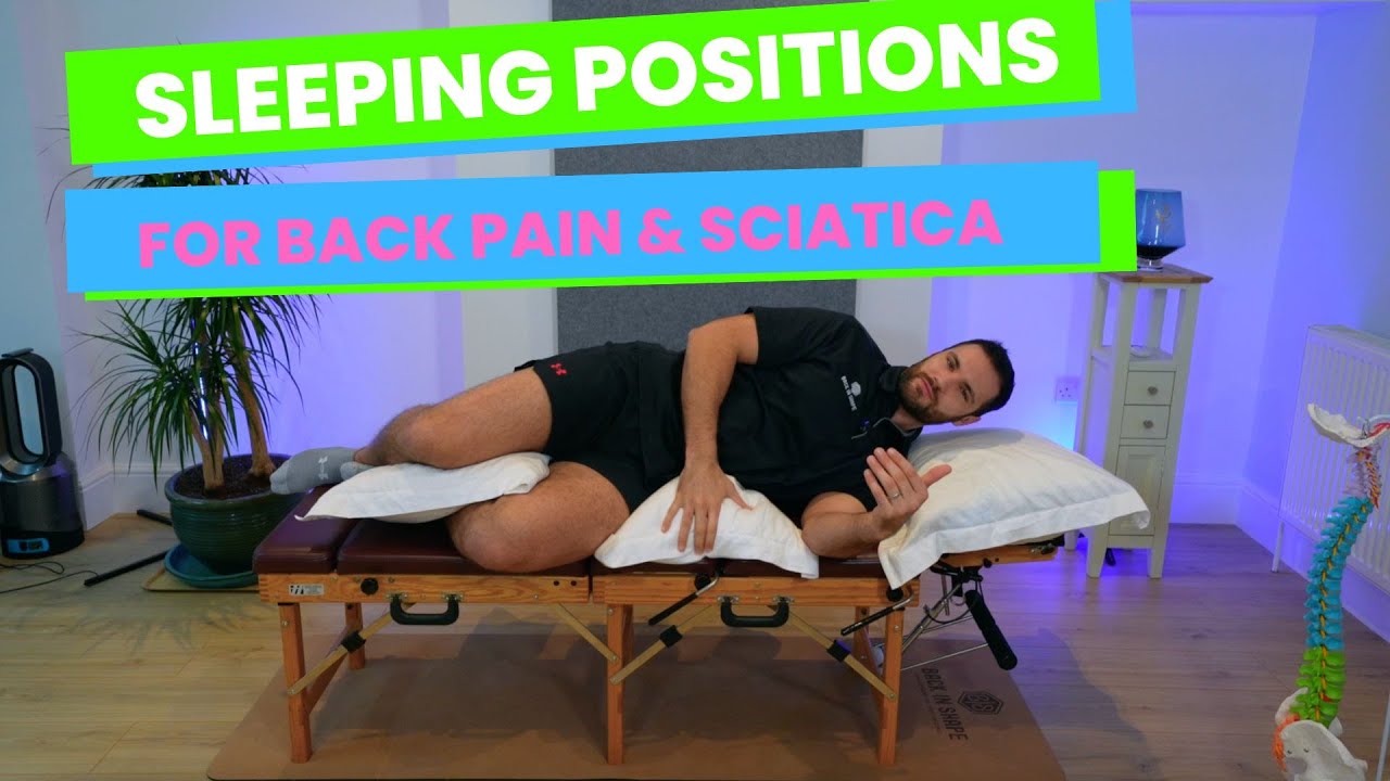 How to sleep with lower back pain and sciatica - Bodyset