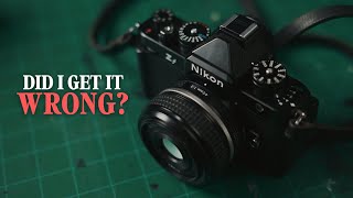 картинка: первые впечатления от Nikon ZF