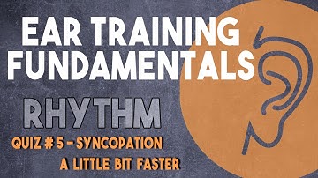 Ear training Fundamentals - syncopated eight notes - How to count rhythms