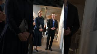 The Duchess of Edinburgh visits London College of Fashion, East Bank #royal #news #royalfamily