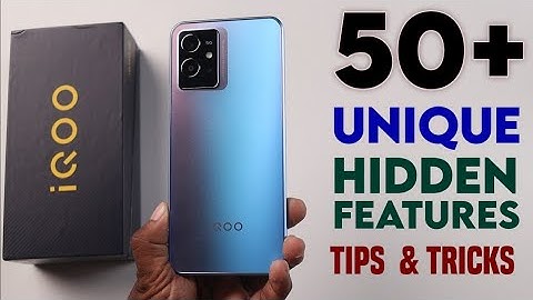 iQoo Z6 Tips and Tricks | iQoo Z6 Top 50+ Hidden Features | iQoo Z6 Features