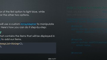 Change Your Android Spinner