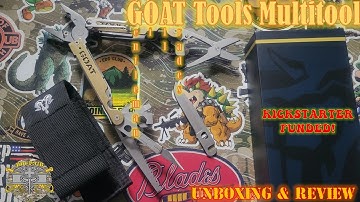 The GOAT tool - Kickstarter Funded Modular Multitool - Unboxing & Review