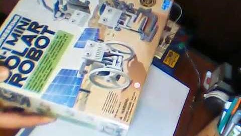Unboxing: 3-IN-1 MINI SOLAR ROBOT